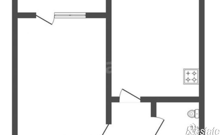 1-комн квартира улица Гагарина, 74,  д. 74