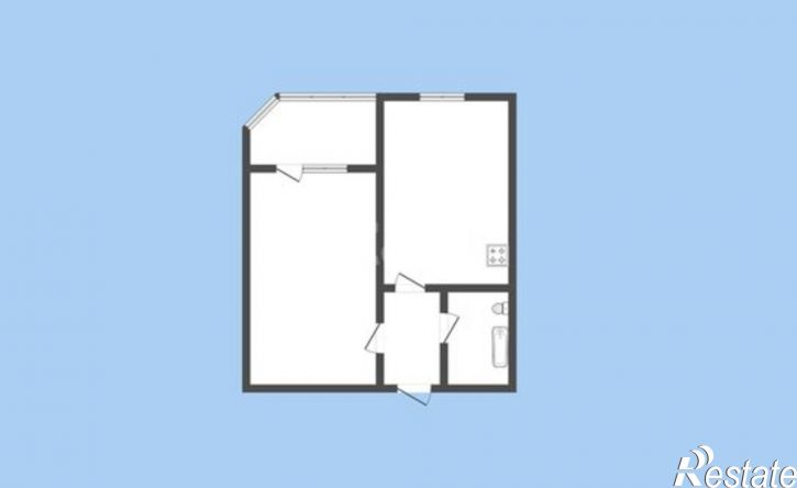 1-комн квартира улица Гагарина, 74,  д. 74