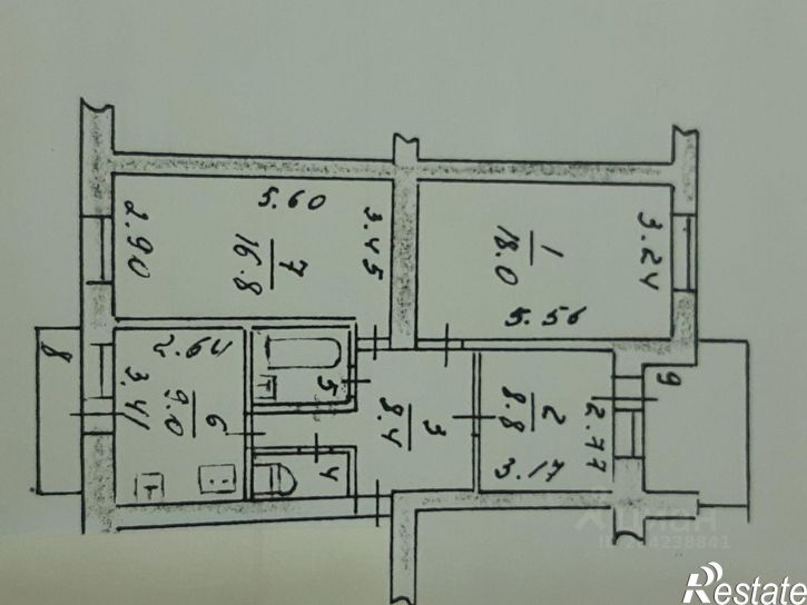 3-комн квартира ул Космонавтов, 48,  д. 48