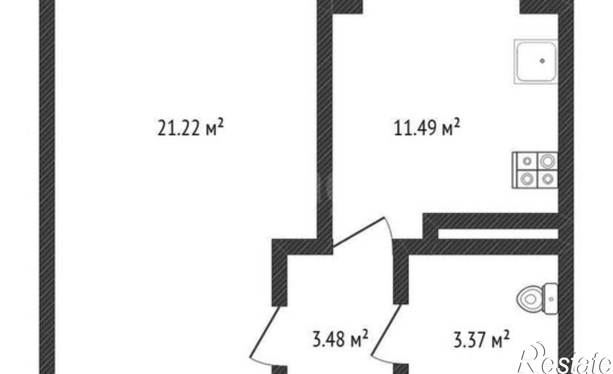 Купить квартиру за 3 600 000 рублей на Черкесск, Октябрьская улица, 9Нк6