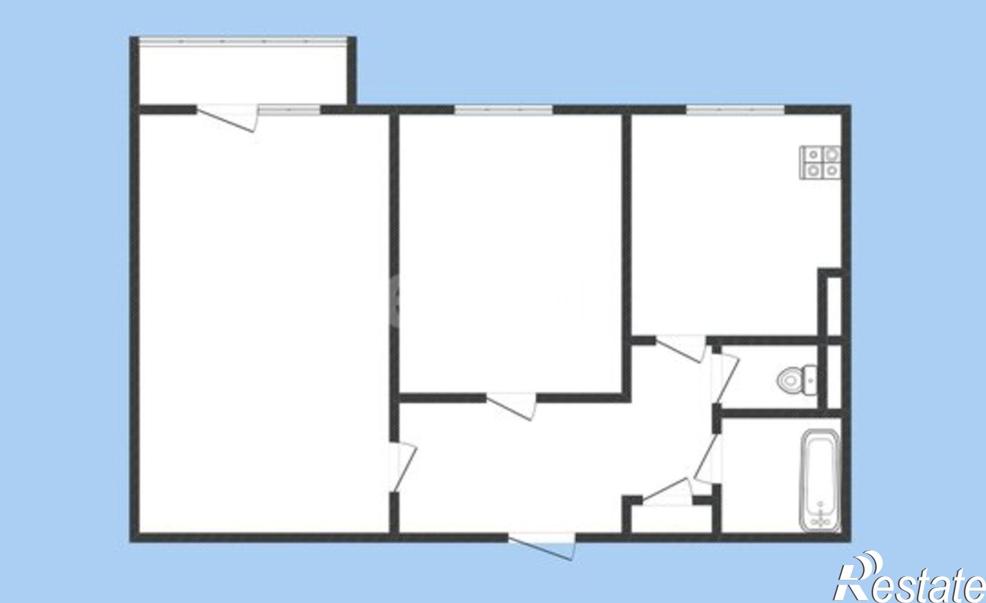 Купить квартиру за 4 200 000 рублей на улица Космонавтов, 17
