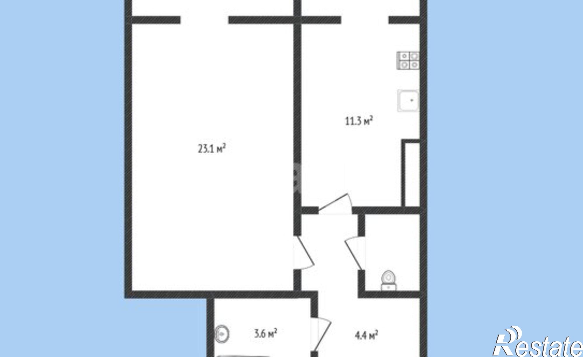 Купить квартиру за 5 500 000 рублей на улица Доватора, 84