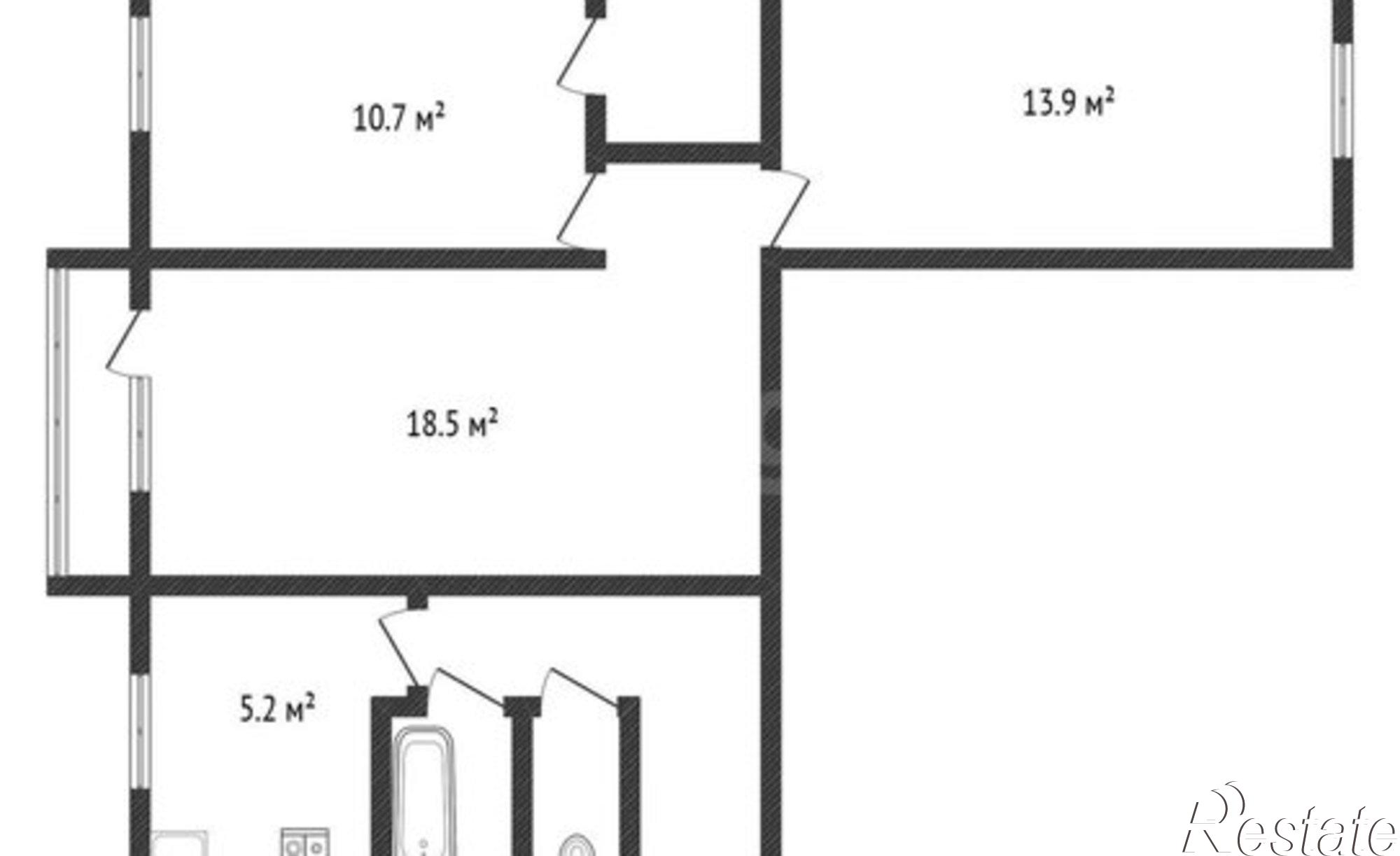 Купить квартиру за 5 200 000 рублей на Интернациональная улица, 8