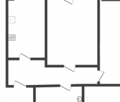 2-комн, 79кв м, этаж 2/10 улица Космонавтов, 98В