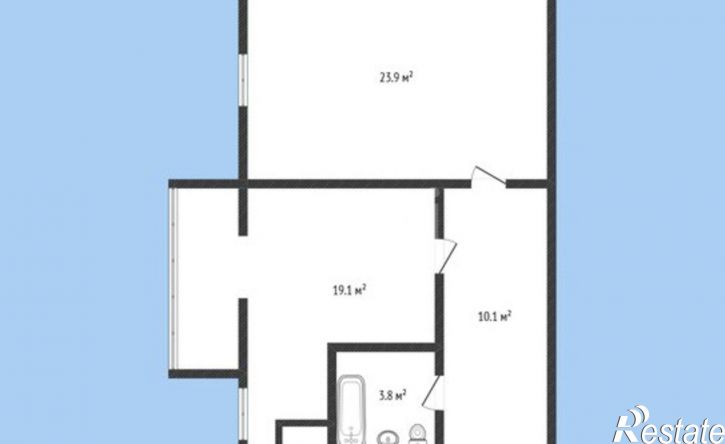 1-комн квартира улица Доватора, 84,  д. 84