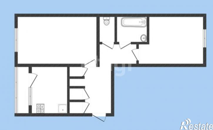 2-комн квартира улица Лободина, 57,  д. 57