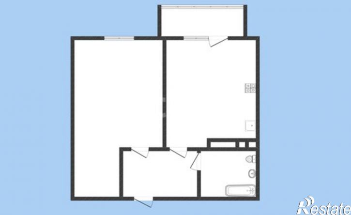 1-комн квартира Международная улица, 54А,  д. 54А