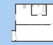1-комн, 31кв м, этаж 5/5 ул Космонавтов, 64