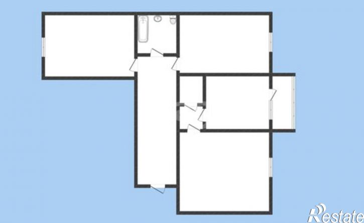 3-комн квартира Черкесск, Кавказская улица, 92В/5