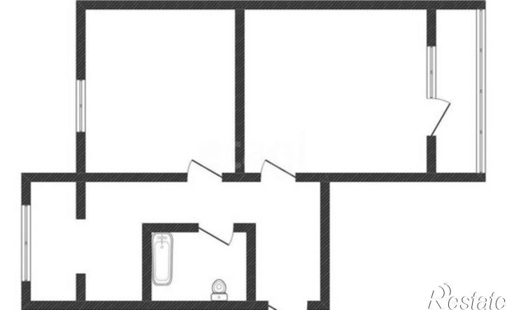 2-комн квартира Черкесск, проспект Ленина, 52