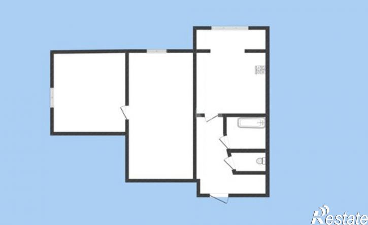 2-комн квартира ул Ставропольская, 22,  д. 22