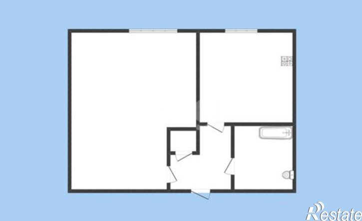 1-комн квартира Черкесск, улица Гутякулова, 13А